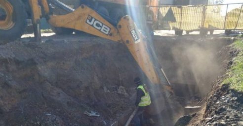 &laquo;Теплосети&raquo; вместе с подрядными организациями устраняют дефекты на трубопроводах