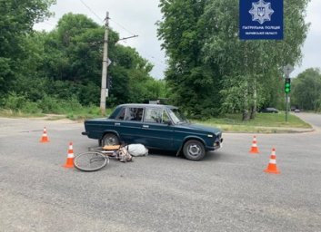 ДТП: велосипедист под колесами ВАЗа (ФОТО)