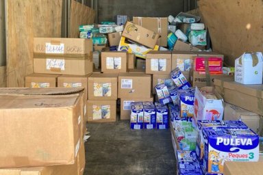 Еще три громады Харьковщины получили гуманитарную помощь для малышей