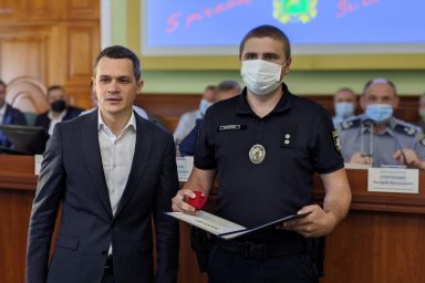 Алексей Кучер поздравил правоохранителей Харьковщины с пятой годовщиной создания ГУНП