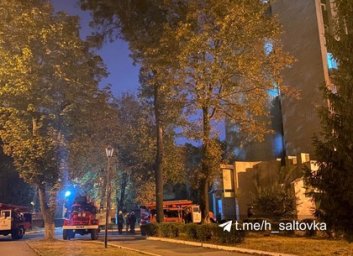 ВИДЕО, ФОТО: В областной больнице тушили пожар (Соцсети)