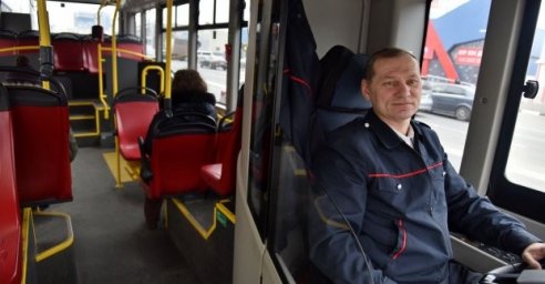  #Лица_Харькова. Валерий Филатов - водитель автобуса 