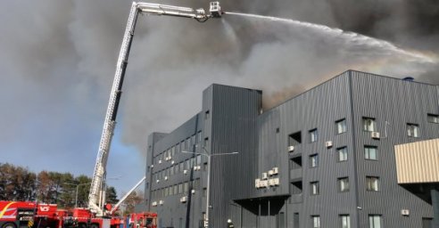 ГСЧС в данных за сутки: Из-за обстрелов пожары возникли в Киевском и Индустриальном районах