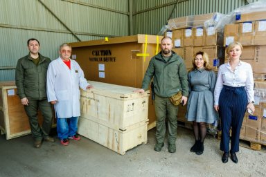 Харьковская областная клиническая и Чугуевская центральная районная больницы получили новое современ