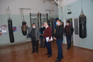 Евгений Грицков посетил Школу высшего спортивного мастерства