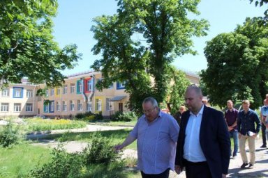 Евгений Грицков посетил Краснокутский район с рабочей поездкой