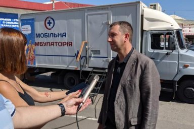 На рынке &laquo;Барабашово&raquo; начала работать передвижная медицинская амбулатория, в которой можно получить 