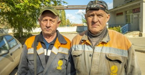  #Лица_Харькова. Михаил Ганзий и Юрий Овчаренко - работники КП &laquo;ХТС&raquo; 