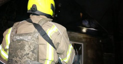  В Индустриальном районе произошел пожар из-за обстрела 