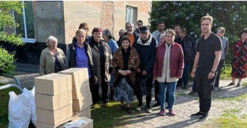 Молодежный совет обеспечивает гуманитарной помощью харьковчан и жителей области