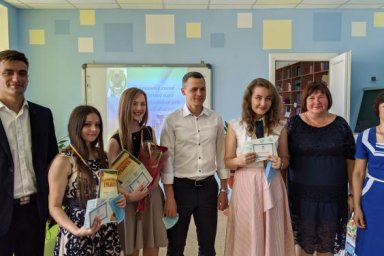 Председатель ХОГА посетил Кегичевский лицей и школу в Андреевке