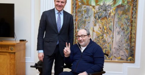 Геннадий Кернес встретился с Сергеем Бубкой