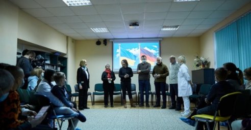  Анналена Бербок ознакомилась с работой детской больницы №16 