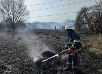 Поджигатель сухостоя оказался в ожоговом центре