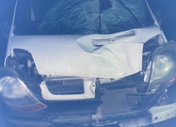 ФОТО: Выехал из Изюма в Харьков &ndash; и сбил пешехода (ГУ НП)