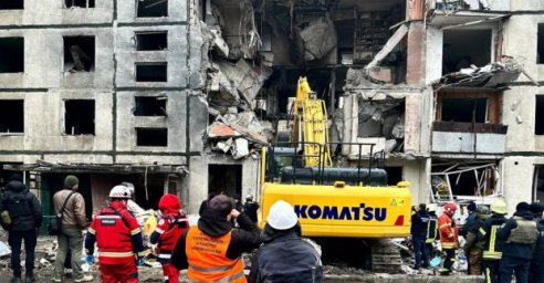 У пошкодженому будинку на Салтівці відновили комунальні послуги