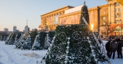 На площади Свободы ограничат движение транспорта