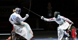 В Харькове пройдет всеукраинский турнир по фехтованию среди спортсменов-колясочников