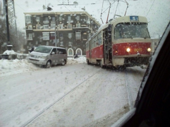 Трамвайный дрифт