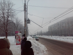 На Алексеевке "сложились" троллейбусные провода