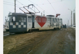 Очередной "трамвайный дрифт": Балашовский мост