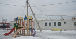 В модульном городке для переселенцев будет построен центр досуга