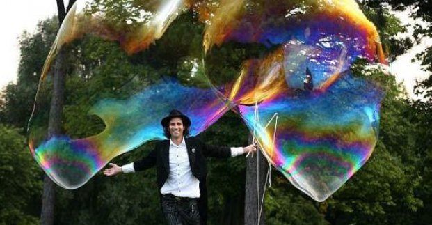 В зоопарке пройдет шоу мыльных пузырей