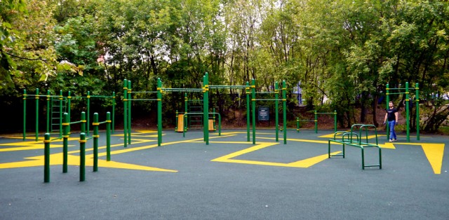 В саду Шевченко будут спортплощадки