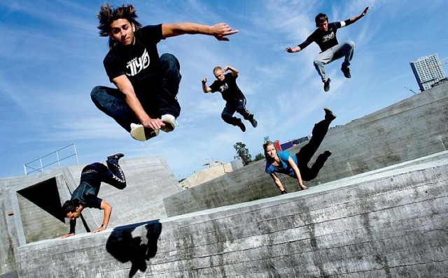 Фестиваль по паркуру и фрирану в Харькове