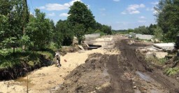 На Сортировке ведется реконструкция проезжей части