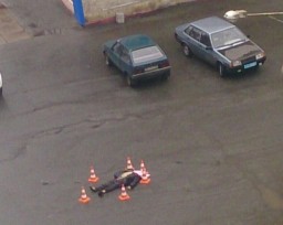 На Салтовке обнаружили труп посреди улицы