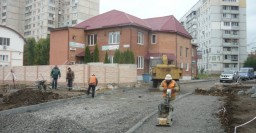 Игорь Терехов: Дорогу в микрорайоне на Алексеевке построим за полторы недели