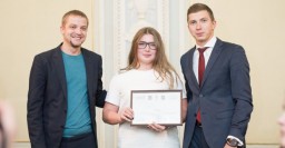 В Доме ученых наградили лучших студентов
