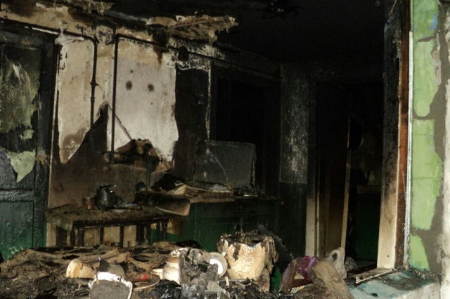 Под Харьковом во время пожара погибла женщина