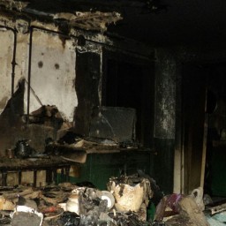 Под Харьковом во время пожара погибла женщина