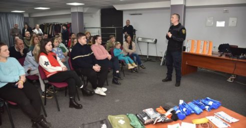 Для харьковской молодежи проводят тренинги по правилам безопасности