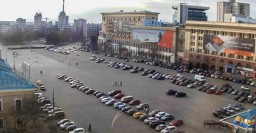 На площади Свободы временно ограничат движение транспорта