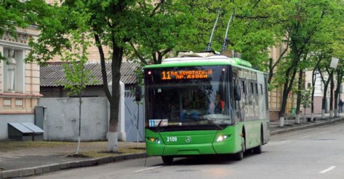 Тролейбус №11 тимчасово змінить маршрут