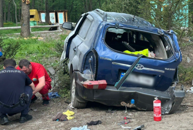 Смертельна аварія на Харківщині: загинула дитина, водій вчинив самогубство