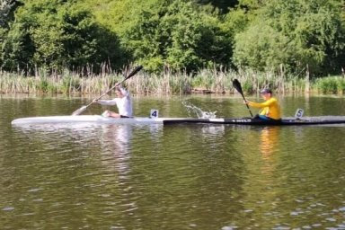 Спортсмен з Харківщини переміг на чемпіонаті України з марафону з веслування на байдарках і каное