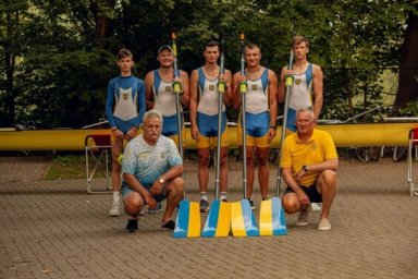 Українська команда з академічного веслування виборола &laquo;бронзу&raquo; чемпіонату Європи
