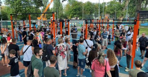 В Харькове прошли соревнования по воркауту