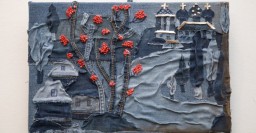 Харьковские мастера создали картины и одежду из старых вещей