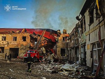 Лозова поступово відновлюється після масованого ворожого обстрілу