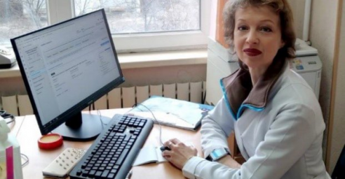 Лица_Харькова. Лина Катрич - медсестра поликлиники №8