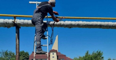  На Большой Даниловке восстанавливают газоснабжение 