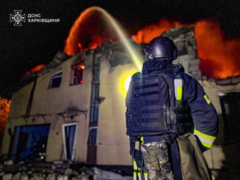 Росіяни вночі атакували Харківщину дронами: поранена жінка, пошкоджено будівлі та авто &mdash; про оперативну ситуацію станом на 1 червня