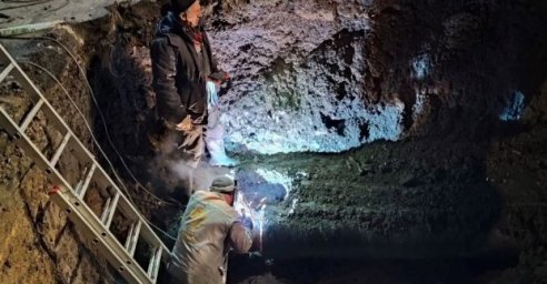 На улице Роганской ночью локализовали дефект на теплосети