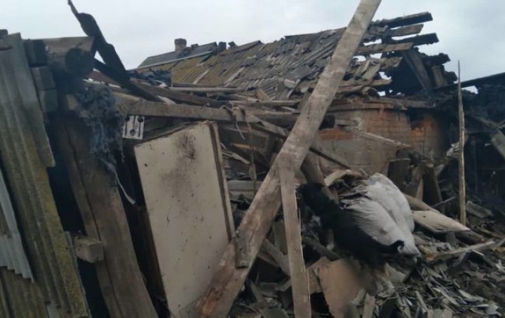 Вчерашний обстрел Двуречной Харьковской области: два человека погибли, один ранен