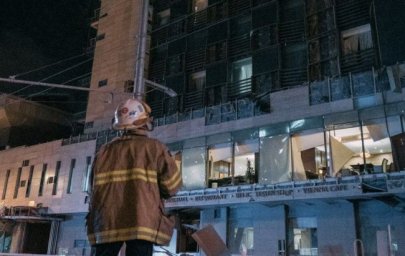 Как выглядит Kharkiv Palace после обстрела: фото